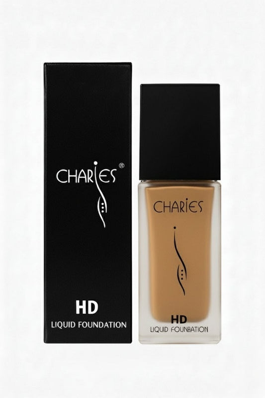 Charies HD Liquid Foundation – Shade FS45 | Full Coverage, Long Lasting & Flawless Finish