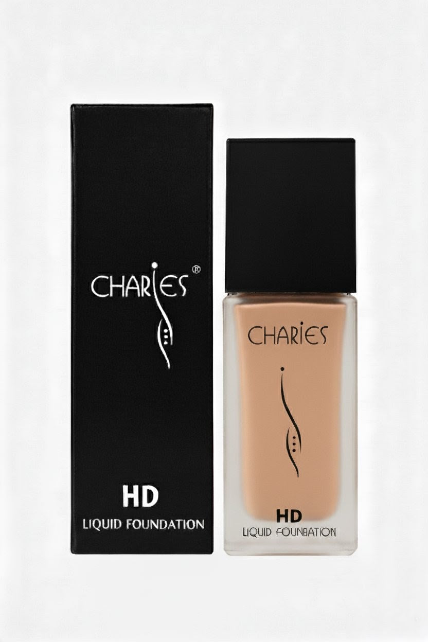 Charies HD Liquid Foundation – Shade Fair | Full Coverage, Long Lasting & Flawless Finish