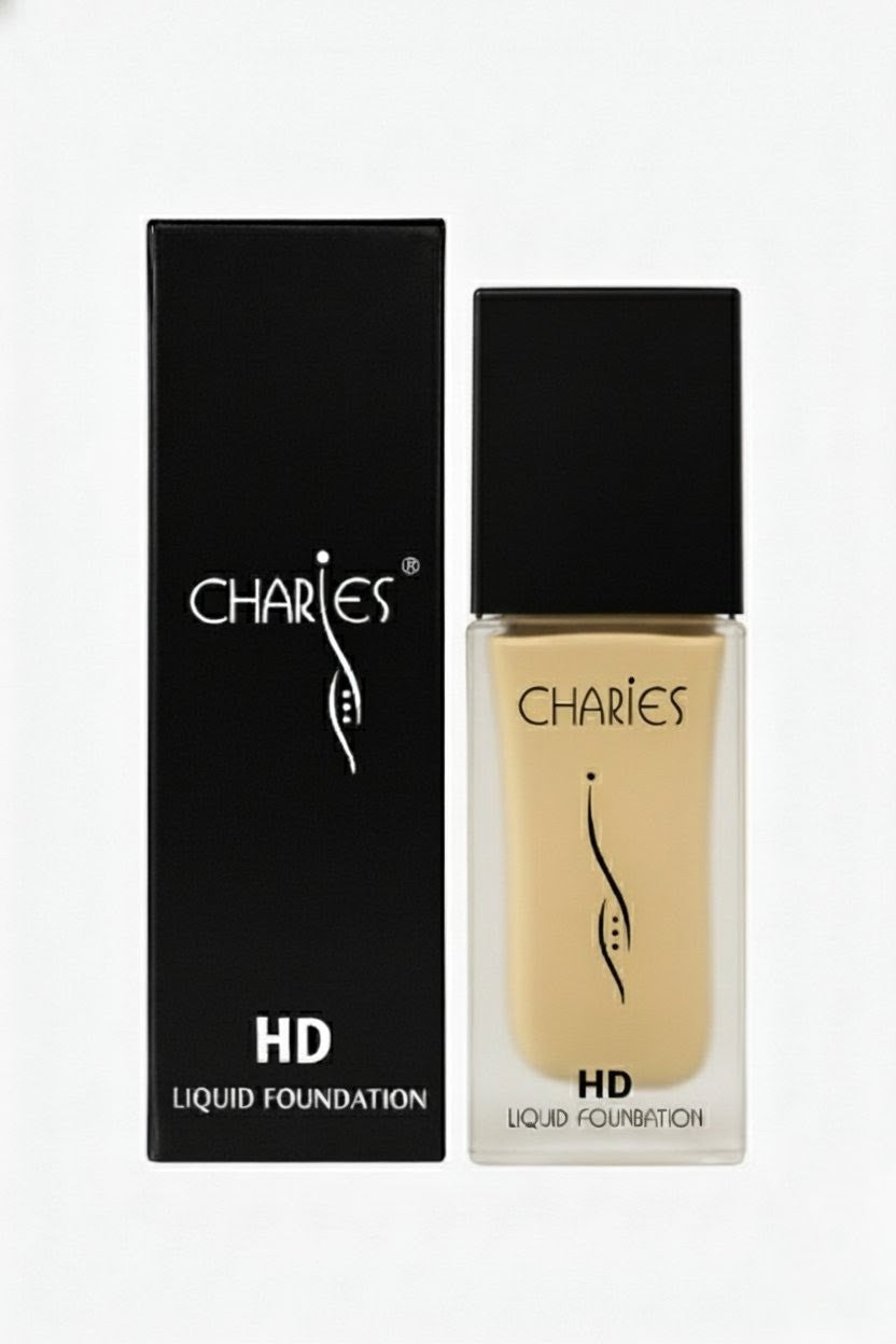 Charies HD Liquid Foundation – shade Ivory | Full Coverage, Long Lasting & Flawless Finish