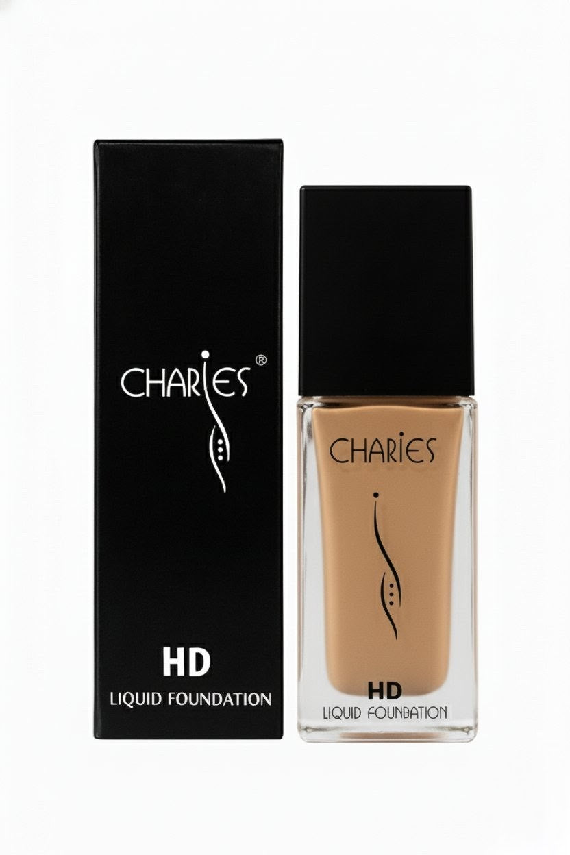 Charies HD Liquid Foundation – Shade FS 38 | Full Coverage, Long Lasting & Flawless Finish